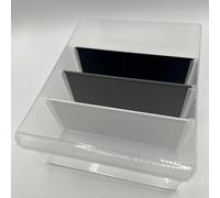 ULEIVA Separatori 30 pezzi grande grigio 107 x 48 mm divisorio di ricambio compatibile con Stanley rivista per piccoli pezzi 1-93-978 1-93-981 piastra divisoria per scatola di smistamento (grigio)