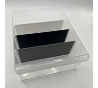 ULEIVA Separatori 30 pezzi grande nero 107 x 48 mm divisorio di ricambio compatibile con Stanley rivista per piccoli pezzi 1-93-978 1-93-981 piastra divisoria per scatola di ordinamento (nero)