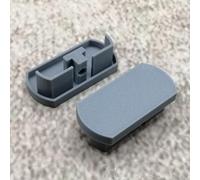 ULEIVA Tappo di ricambio 2 pezzi, colore grigio, compatibile con tenda Ikea KVARTAL a 3 corsie (grigio)