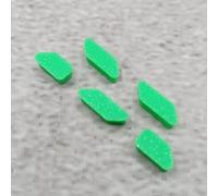 ULEIVA Tasti di ricambio 5 X pulsante verde compatibile con Garmin Edge 520 Button GPS Bicicletta computer di ricambio (verde)