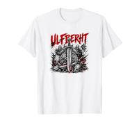 Ulfberht Spada vichinga Norrena Viking Warrior Battle Legend Maglietta