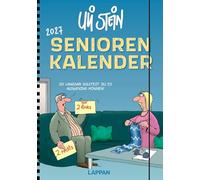 Uli Stein Senioren-Kalender 2027 mit Spiralbindung und Gummiband: Idealer Senioren-Planer für unterwegs