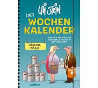 Uli Stein Wochenkalender 2027: Taschenkalender mit Spiralbindung und Gummiband: Kompakter Terminplaner, liniert in DIN A5