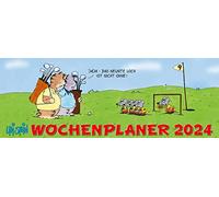 Uli Stein Wochenplaner 2024: Tischkalender: Terminplaner zum Aufstellen