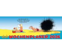 Uli Stein Wochenplaner 2026: Tischkalender: Terminplaner zum Aufstellen