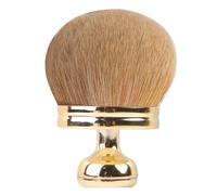 UlifeBetter Pennello per trucco corpo extra large per autoabbronzante, 7,6 cm, pennello kabuki per bronzer, grandi pennelli abbronzanti per applicazione di pennelli per trucco viso e corpo (dorato)