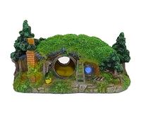 Ulifery Hobbit - Decorazione Naturale per Acquario, Decorazione per Acquario, caverna e rettili, per nascondiglio/Giardino in Miniatura, Piccolo