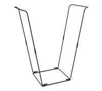 ULIJTH 1. Supporto regolabile per borse da giardino in metallo, antiruggine, struttura esterna per sacchetti della spazzatura da 30-45 galloni e raccolta di foglie, borsa per foglie in metallo a