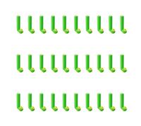 ULIJTH 30pcs Resistente Al Freddo Doppio Core Pesca Galleggiante Adattatori Gadget Pesca Galleggiante Resto Per Scenario Versatile Ad Alta Forza Siliconi