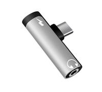 ULIJTH Alluminio Tipo Miscela CREARE Porta di Ricarica 3.5mm Auricolari Processore Doppia Funzione Link Musica Continua Reiterazione Densa Viaggio Tipo Essenziale CREARE Auricolari Jacob Dispositivo