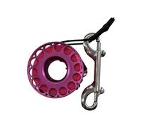 ULIJTH Bobina di dito della bobina della lega di alluminio con il gancio a doppia estremità ARA bobina di immersione Bobine Linea di dito Bobine di guida del relitto Bobine Bobine di immersione Scubas