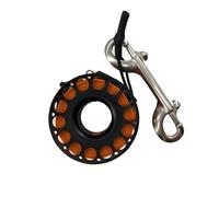 ULIJTH Bobina di dito della bobina della lega di alluminio con il gancio a doppia estremità ARA bobina di immersione Bobine Linea di dito Bobine di guida del relitto Bobine Bobine di immersione Scubas