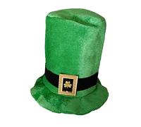 ULIJTH Cappello da leprechaun verde Patrick Day irlandese Leprechaun verde top mago Top Shamrock Shamrock cappelli per le donne