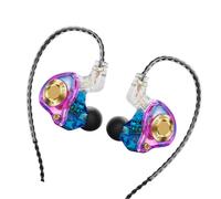 ULIJTH Cavo staccabile Filo In Ear Auricolare Con Migliora La Risposta Dei Bassi Cuffie Per Musica Dinamica Design Cavo Auricolari Con Microfono