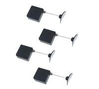 ULIJTH Confezione da 1/24 cavi retrattili per televisori e DVD, con guinzagli regolabili per non perderli mai più