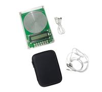 ULIJTH Crystal Oscillator Schumanns Segno Cuffia Miscela Con Controllo Di Frequenza Programmabile E Soluzione Di Archiviazione Compatta Kit Di Accessori Elettronici Da Viaggio