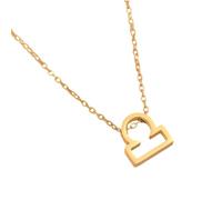 ULIJTH Elegante collana girocollo in acciaio con costellazioni e simbolo della lettera dodici segni zodiacali alla clavicola, robusta collana in acciaio