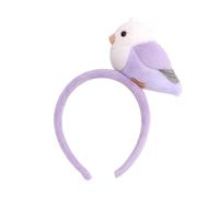 ULIJTH Elegante copricapo per capelli con uccellino, per feste di compleanno, divertente copricapo per Halloween