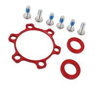 ULIJTH Leghe di alluminio Kit adattatore di conversione mozzo bici Assi passanti Guarnizioni Refit Biciclette Aumenta Mozzi Adattatori Rondelle Biciclette Anteriore Posteriore Aumenta Adattatore di