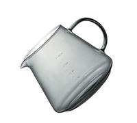 ULIJTH Server da caffè in vetro 500/600 ml tè ghiacciati acqua bevande versano sopra gocciolatore con filtro scala gocciolatore creatore cucina Drinkware