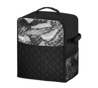 ULIJTH Supporto verticale Mixer Protector con tasche portaoggetti adatto per 4.5QT/5QT/6QT/7QT/8QT Elettrodomestici Poliestere Costruzione Slider Base Mixer Organizer con tasche