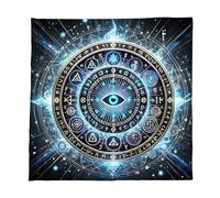 ULIJTH Tappetino pieghevole per tarocchi alla moda, in velluto, con texture vellutata, tappetino da gioco da tavolo, adatto per riunioni domestiche