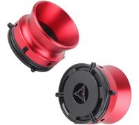 ULIJTH Vintage Reel HUB Adattatori Alluminio Registratore A Nastro Dispositivi di Montaggio Set Di 2 Per Studio Uso Alluminio Per Adattatori