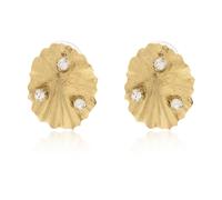 Ulla Johnson, ,Accessories ,Donna ,Giallo ,ONE SIZE Orecchini in ottone