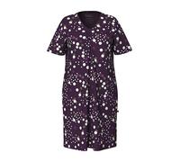Ulla Popken 2pcs Bigshirts, Polka DOT Nightgown, UVA Rossa, 48 Donna