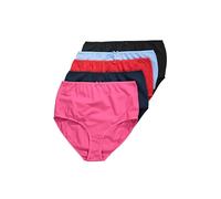 Ulla Popken 5er Pack, Maxi Slips Intimo, Blu Notte, 46-48 Donna