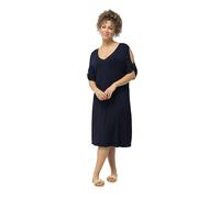 Ulla Popken Abito da Spiaggia Heather Vestito, Blu Marino, 64-66 Donna