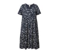 Ulla Popken Abito marino / bianco Donna Ulla Popken 46-48