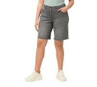 Ulla Popken Basic Bermuda aus Denim, Bermuda,