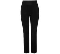 Ulla Popken Basic-Hose Schmal Pantaloni, Schwarz, 32W / 30L Donna