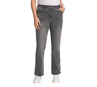ULLA POPKEN Bootcut-Jeans, Jeans Donna, Grigio (Chiaro Denim), 56W / 30L