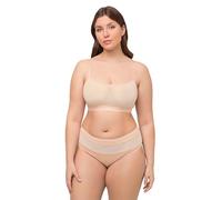 ULLA POPKEN Bustier con mesh e fascia sotto il seno champagne 42+ 815478660-42+