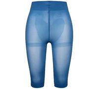 Ulla Popken Calzettoni da Ciclista, 80 Denari, Protezione Coscia, Lunghezza Ginocchio 799278 alla Moda, Celeste, 52-54 Donna