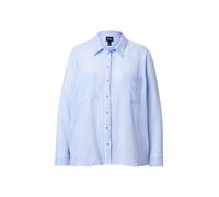 Ulla Popken Camicia da donna blu chiaro / bianco Donna Ulla Popken XXXL-4XL