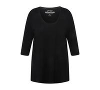 Ulla Popken camicia donna taglie forti girocollo profondo 3 4 maniche 820859