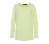 Ulla Popken camicia donna taglie forti volants oversize girocollo manica...