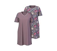 Ulla Popken Camicie da Notte Donna, Terra., 46-48