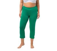Ulla Popken Caprihose Pantaloni, Grün, 62/64 IT Donna