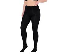 Ulla Popken Collant coprenti da 100 den nero 46+ 837870100-46+