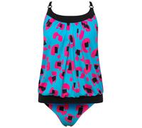 Ulla Popken coppe morbide da donna taglie forti Tankini Neon Leomuster