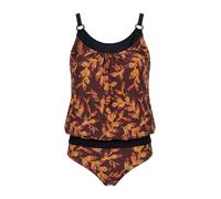 Ulla Popken Donna Bikini Marrone Terra 46+