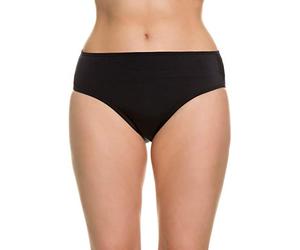 Ulla Popken Donna Bikinislip, Große Größen Slip Bikini Not Applicable, Nero (Nero 10), 50 (Herstellergröße: 50)
