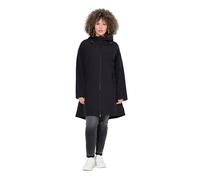 Ulla Popken Cappotto funzionale 'Hyprar' rosa scuro / nero Donna Ulla Popken XXXL-4XL