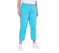 Ulla Popken Donna, Damen, Große Größen, 7/8-Cargohose Pantaloni, hellpetrol, Grandi Formati