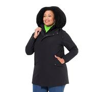 Ulla Popken Donna Giacca Tecnica Nero 46+
