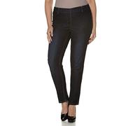 Ulla Popken Jeggings Denim M.gürtelschlaufen Skinny, Blu Jeans Scuro, 38W / 32L Donna